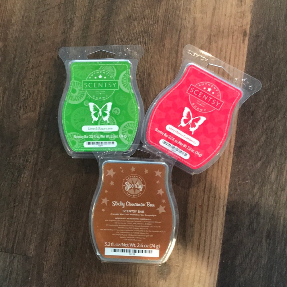 Scentsy - 3 Different Scents  3.2 oz each